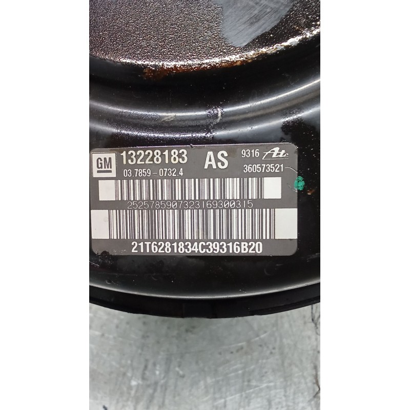 Recambio de servofreno para opel insignia a sports tourer (g09) 2.0 cdti (35) referencia OEM IAM 13228183 03785907324 360573521 