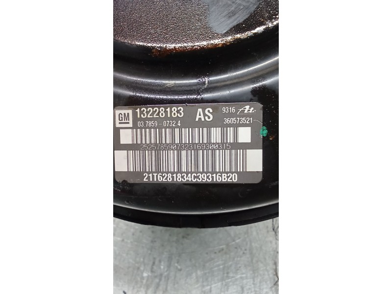 Recambio de servofreno para opel insignia a sports tourer (g09) 2.0 cdti (35) referencia OEM IAM 13228183 03785907324 360573521 