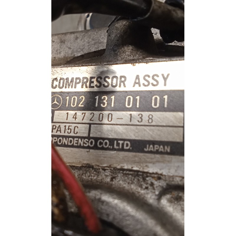 Recambio de compresor aire acondicionado para mercedes-benz 124 sedán (w124) 300 d (124.130) referencia OEM IAM 1021310101 14720