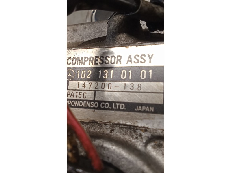 Recambio de compresor aire acondicionado para mercedes-benz 124 sedán (w124) 300 d (124.130) referencia OEM IAM 1021310101 14720