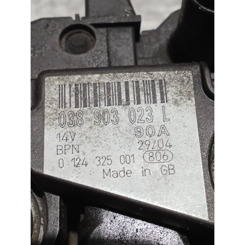 Recambio de alternador para seat alhambra (7v8, 7v9) 1.9 tdi referencia OEM IAM   