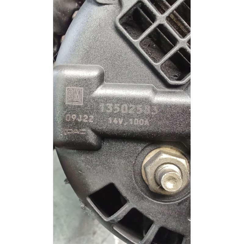Recambio de alternador para opel insignia a sports tourer (g09) 2.0 cdti (35) referencia OEM IAM 1350256 100A 08