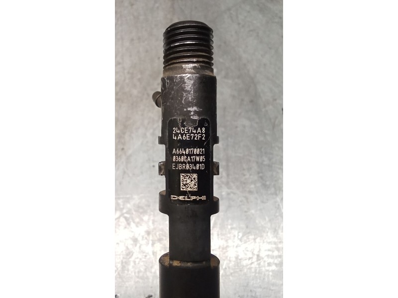 Recambio de inyector para ssangyong kyron 2.0 xdi referencia OEM IAM A6640170021 EJBR03401D DELPHI