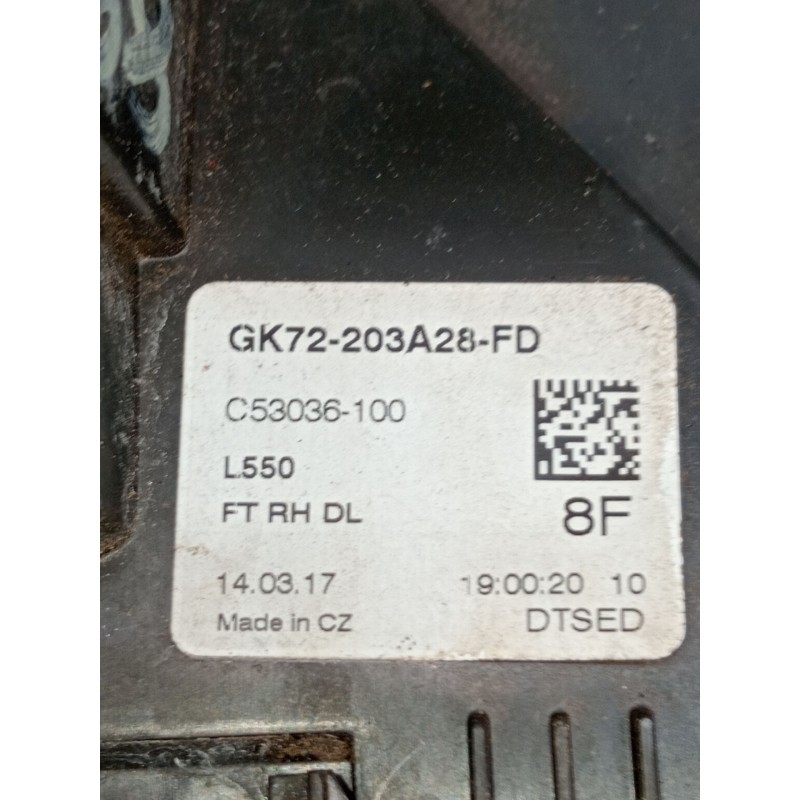 Recambio de motor cierre centralizado delantero derecho para land rover discovery sport (l550) 2.0 d 4x4 referencia OEM IAM GK72