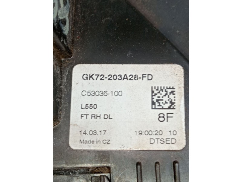 Recambio de motor cierre centralizado delantero derecho para land rover discovery sport (l550) 2.0 d 4x4 referencia OEM IAM GK72