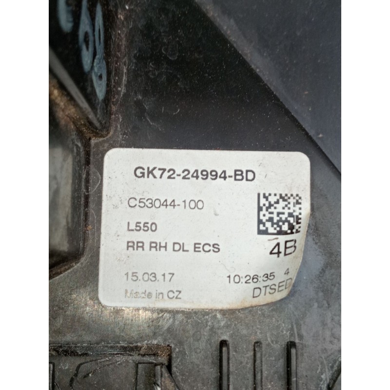 Recambio de motor cierre centralizado trasero derecho para land rover discovery sport (l550) 2.0 d 4x4 referencia OEM IAM GK7224