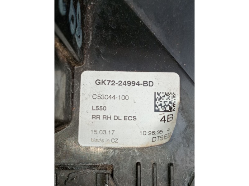 Recambio de motor cierre centralizado trasero derecho para land rover discovery sport (l550) 2.0 d 4x4 referencia OEM IAM GK7224