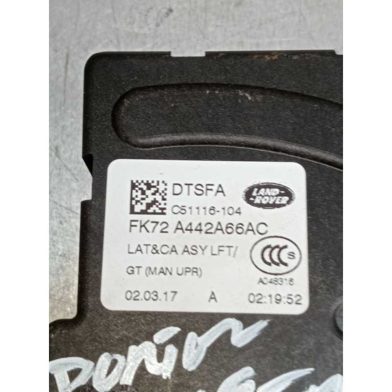 Recambio de motor cierre centralizado porton para land rover discovery sport (l550) 2.0 d 4x4 referencia OEM IAM FK72A442A66AC C