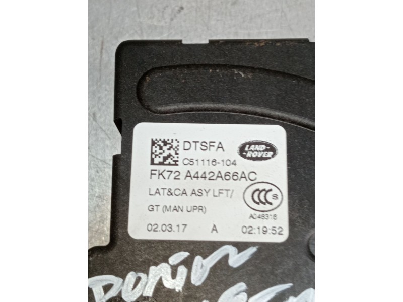 Recambio de motor cierre centralizado porton para land rover discovery sport (l550) 2.0 d 4x4 referencia OEM IAM FK72A442A66AC C
