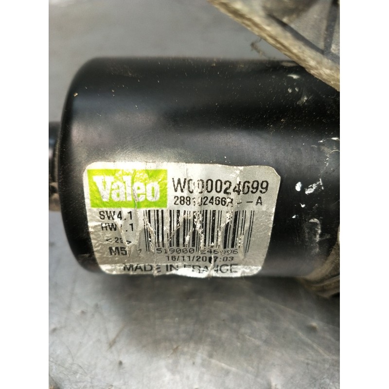 Recambio de motor limpia delantero para renault scénic iii (jz0/1_) 1.5 dci (jz02, jz0r) referencia OEM IAM 288102466R W00002469