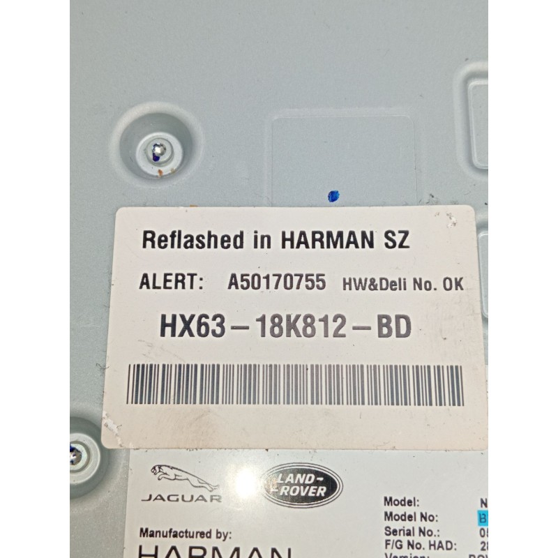 Recambio de sistema audio / radio cd para land rover discovery sport (l550) 2.0 d 4x4 referencia OEM IAM HX6318K812BD  2015