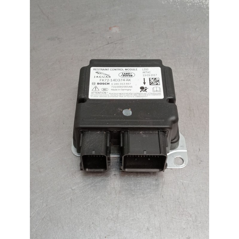 Recambio de centralita airbag para land rover discovery sport (l550) 2.0 d 4x4 referencia OEM IAM FK7214D374AK 0285013667 2015