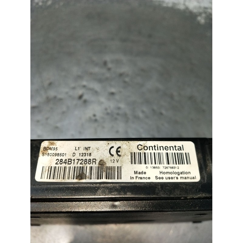 Recambio de modulo electronico para renault scénic iii (jz0/1_) 1.5 dci (jz02, jz0r) referencia OEM IAM 284B17288R S180098501 20