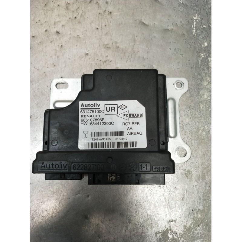 Recambio de kit airbag para renault megane iv hatchback (b9a/m/n_) 1.3 tce 115 (b9n9) referencia OEM IAM 631475100C  2018