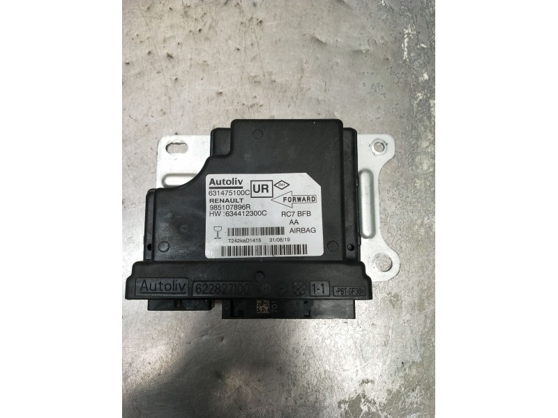 Recambio de kit airbag para renault megane iv hatchback (b9a/m/n_) 1.3 tce 115 (b9n9) referencia OEM IAM 631475100C  2018
