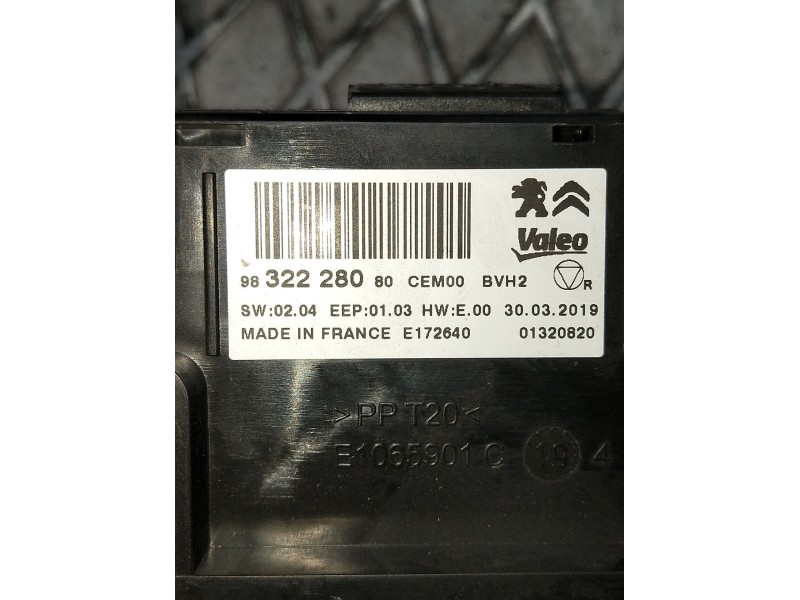 Recambio de modulo electronico para opel combo e tour / life (k9) 1.5 referencia OEM IAM   2019