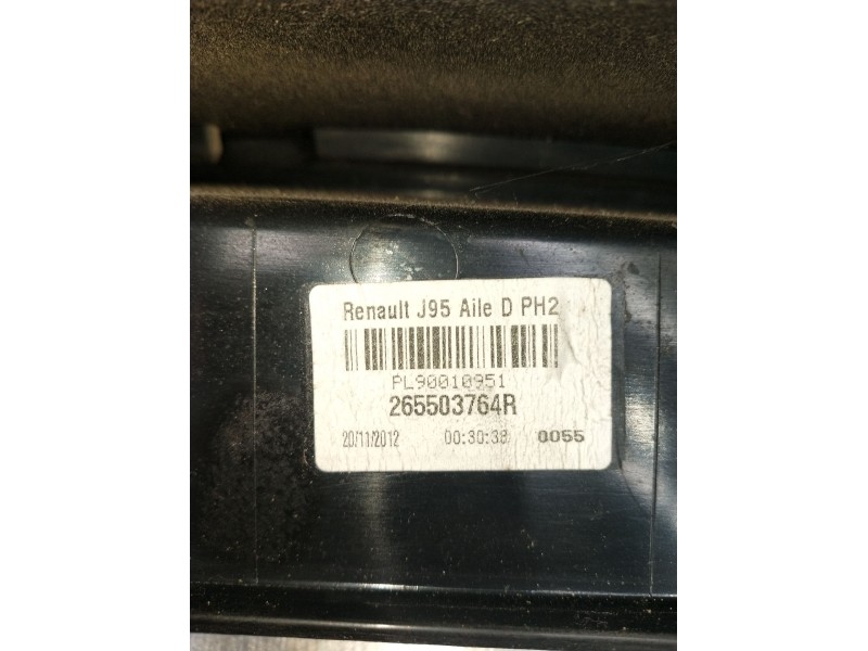 Recambio de piloto trasero derecho para renault scénic iii (jz0/1_) 1.5 dci (jz02, jz0r) referencia OEM IAM 265503764R  2009