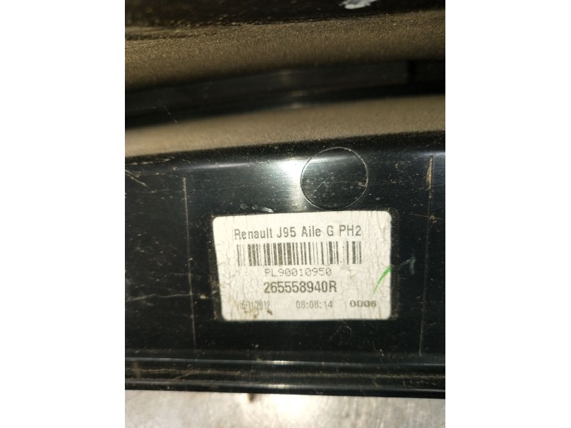 Recambio de piloto trasero izquierdo para renault scénic iii (jz0/1_) 1.5 dci (jz02, jz0r) referencia OEM IAM 265558940R  2009