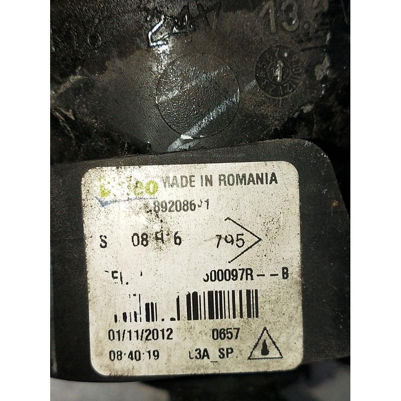 Recambio de faro antiniebla izquierdo para renault scénic iii (jz0/1_) 1.5 dci (jz02, jz0r) referencia OEM IAM 8920861  2009