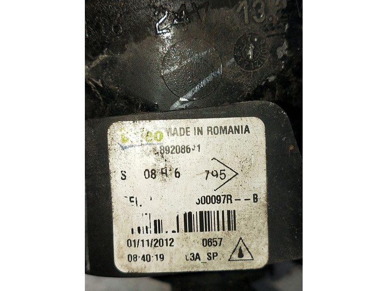Recambio de faro antiniebla izquierdo para renault scénic iii (jz0/1_) 1.5 dci (jz02, jz0r) referencia OEM IAM 8920861  2009