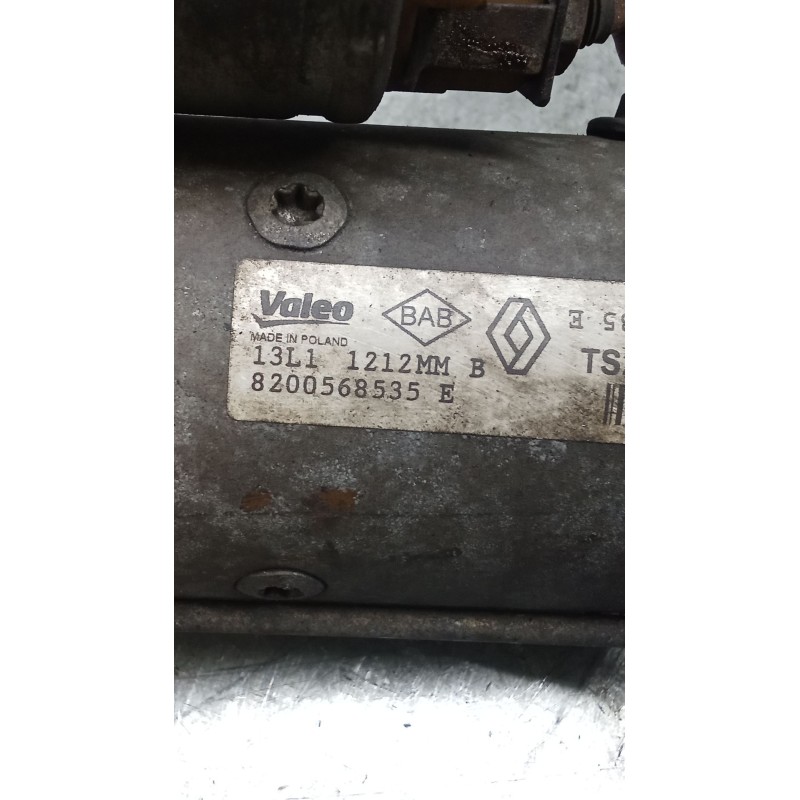 Recambio de motor arranque para renault master iii furgoneta (fv) 2.3 dci 125 fwd (fv0c, fv0d, fv0g, fv0h, fv0j, fv0k) referenci
