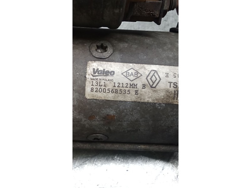 Recambio de motor arranque para renault master iii furgoneta (fv) 2.3 dci 125 fwd (fv0c, fv0d, fv0g, fv0h, fv0j, fv0k) referenci