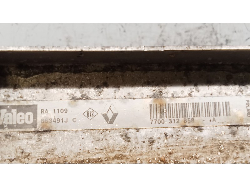 Recambio de radiador agua para renault kangoo express (fc0/1_) d 65 1.9 (fc0e, fc02, fc0j, fc0n) referencia OEM IAM 7700312858 8