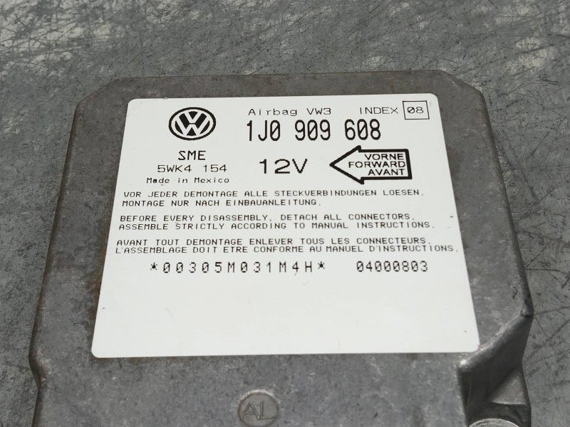 Recambio de kit airbag para seat alhambra (7v8) sxe referencia OEM IAM 5WK4154 1J0909608 