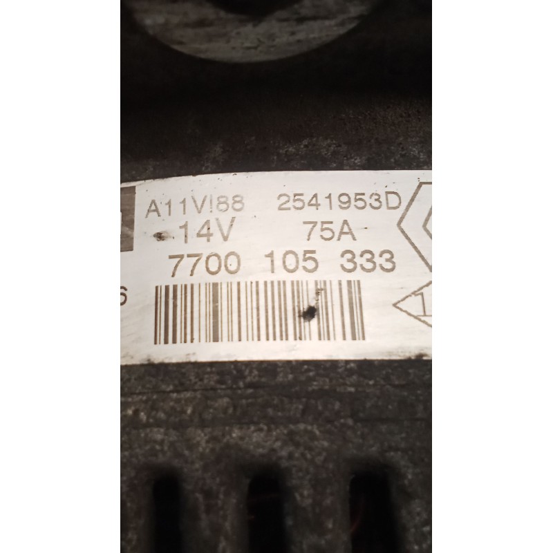 Recambio de alternador para renault kangoo express (fc0/1_) d 65 1.9 (fc0e, fc02, fc0j, fc0n) referencia OEM IAM   03