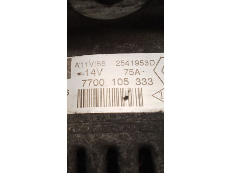 Recambio de alternador para renault kangoo express (fc0/1_) d 65 1.9 (fc0e, fc02, fc0j, fc0n) referencia OEM IAM   03