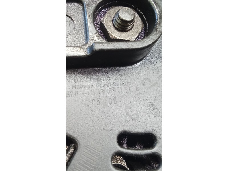 Recambio de alternador para mini mini (r56) cooper s referencia OEM IAM 0121615027 757565080 06