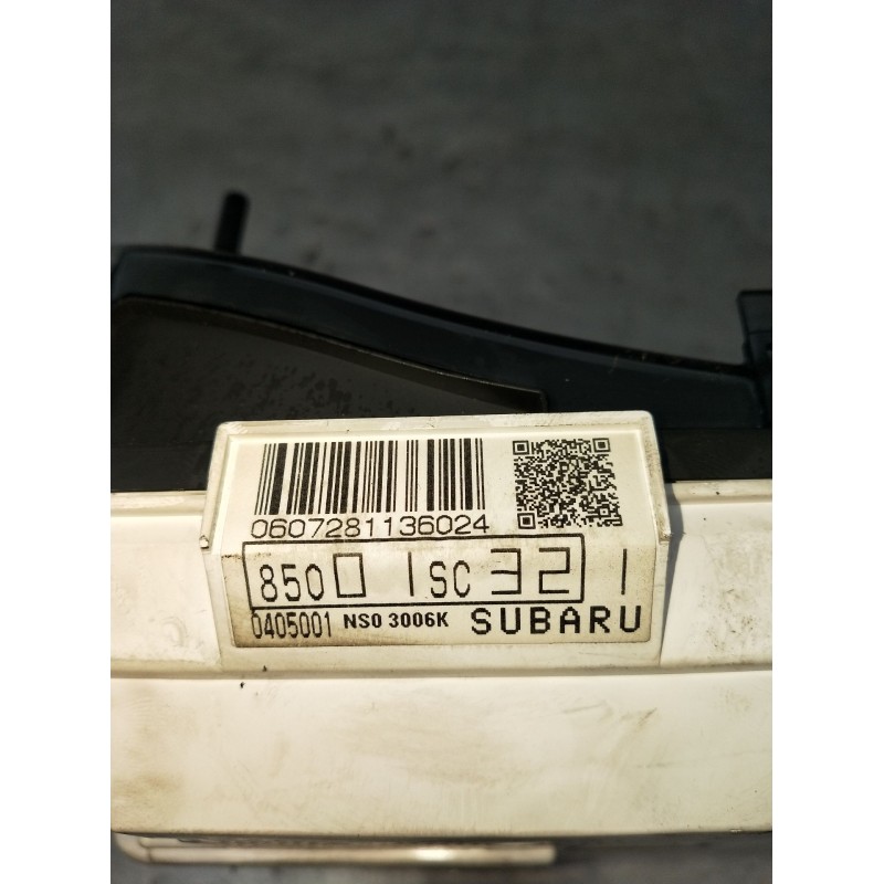 Recambio de cuadro instrumentos para subaru forester (sh_) 2.0 d awd (shh) referencia OEM IAM 0607281136024 0405001 2008