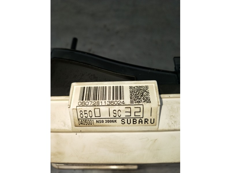 Recambio de cuadro instrumentos para subaru forester (sh_) 2.0 d awd (shh) referencia OEM IAM 0607281136024 0405001 2008
