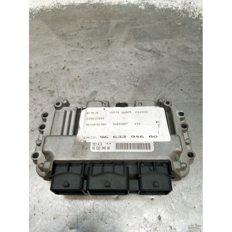 Recambio de centralita motor uce para peugeot 307 (3a/c) 1.6 16v referencia OEM IAM 0261201610 9663394680 1039S17387 2005
