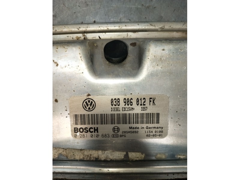 Recambio de centralita motor uce para seat leon (1m1) 1.9 tdi referencia OEM IAM 0281010683 038906012FK EDC15VM 1999