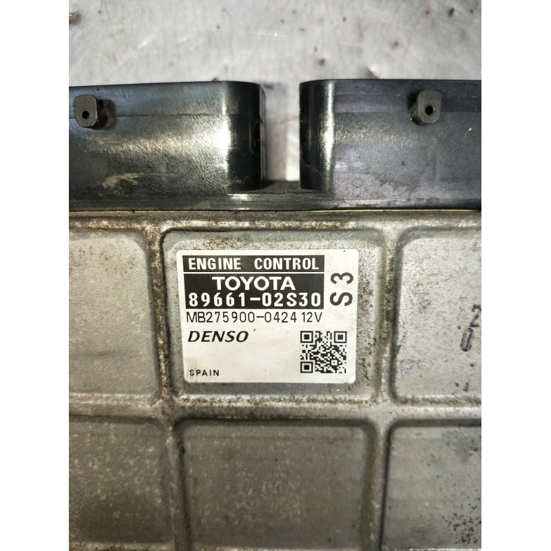 Recambio de centralita motor uce para toyota auris (_e15_) 2.0 d-4d (ade150_) referencia OEM IAM 8966102S30 MB2759000424 2006