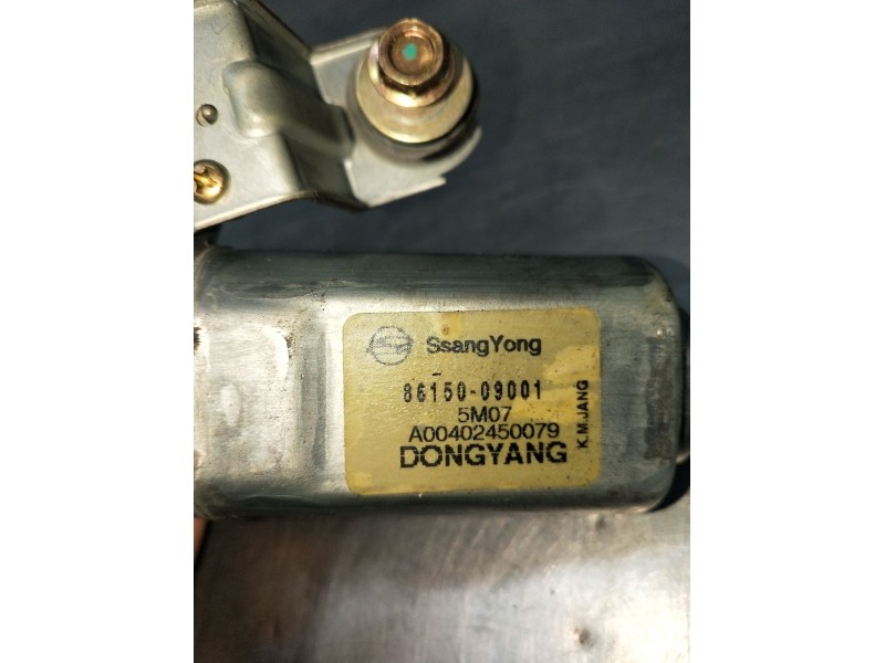 Recambio de motor limpia trasero para ssangyong kyron 2.0 xdi referencia OEM IAM 861500901 A00402450079 2005