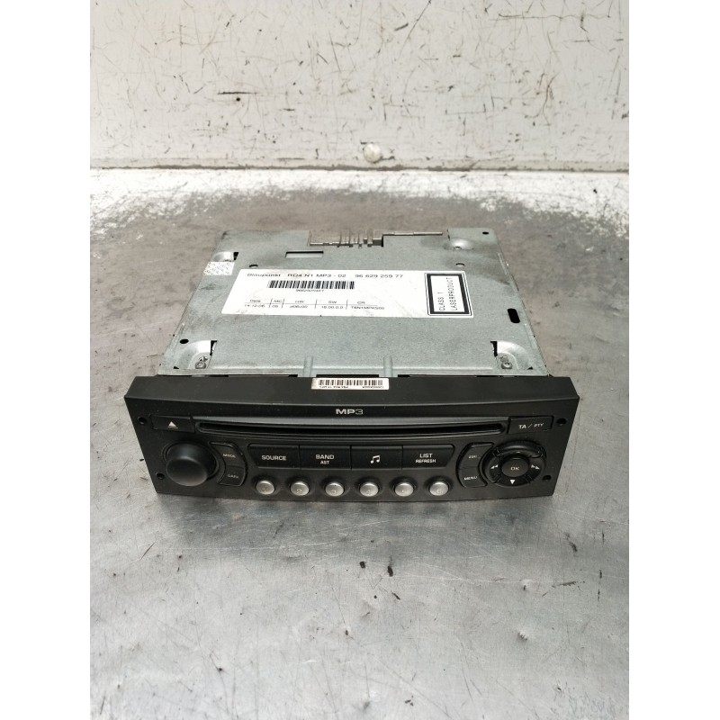 Recambio de sistema audio / radio cd para peugeot 307 (3a/c) 1.6 16v referencia OEM IAM 9662925977  2005