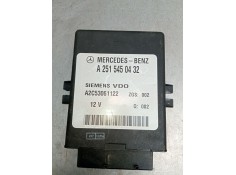 Recambio de modulo electronico para mercedes-benz clase r (w251, v251) r 320 cdi 4-matic (251.022, 251.122) referencia OEM IAM A 2