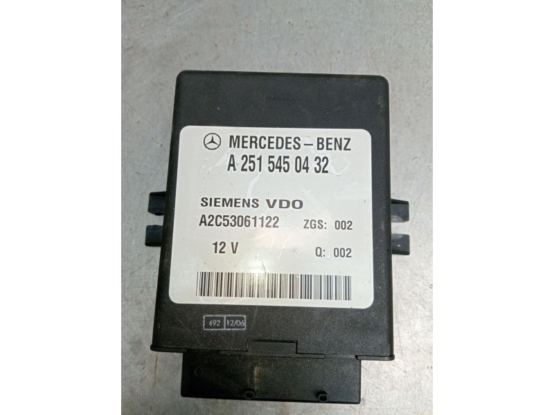 Recambio de modulo electronico para mercedes-benz clase r (w251, v251) r 320 cdi 4-matic (251.022, 251.122) referencia OEM IAM A