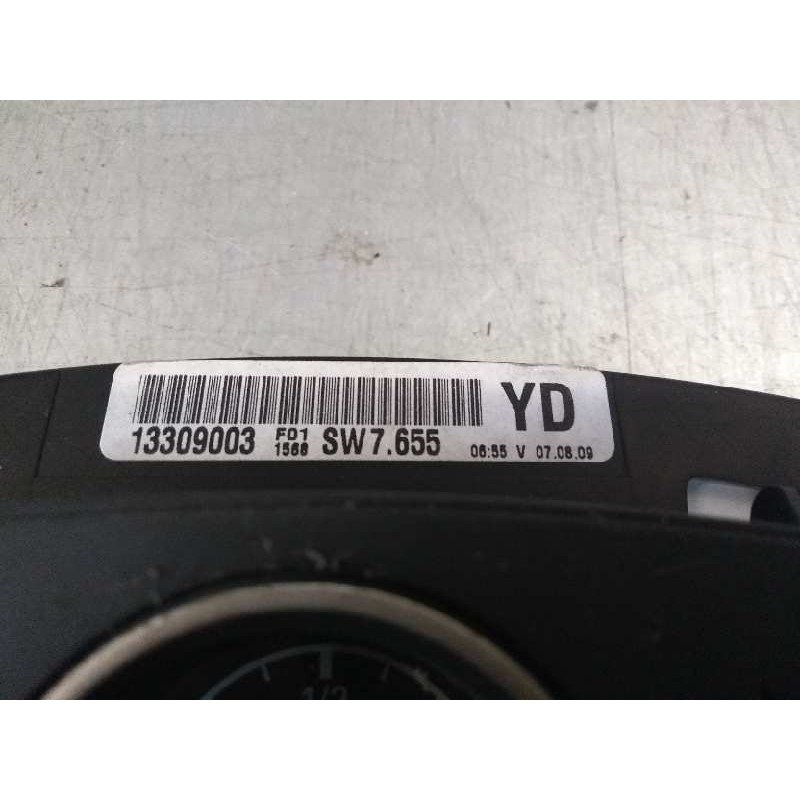 Recambio de cuadro instrumentos para opel zafira b 1.7 16v cdti referencia OEM IAM 13309003 SW7655 YD