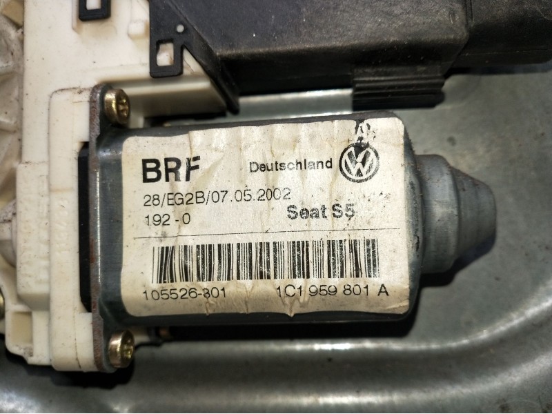 Recambio de elevalunas delantero izquierdo para seat leon (1m1) 1.9 tdi referencia OEM IAM 1C1959801A 5P 1999