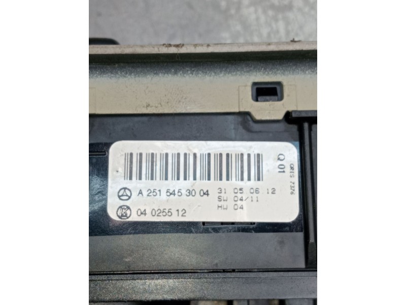 Recambio de mando luces para mercedes-benz clase r (w251, v251) r 320 cdi 4-matic (251.022, 251.122) referencia OEM IAM A2515453