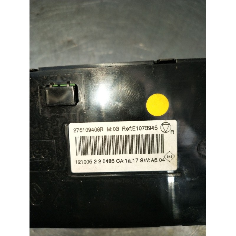 Recambio de mando calefaccion / aire acondicionado para renault scénic iii (jz0/1_) 1.5 dci (jz02, jz0r) referencia OEM IAM 2751