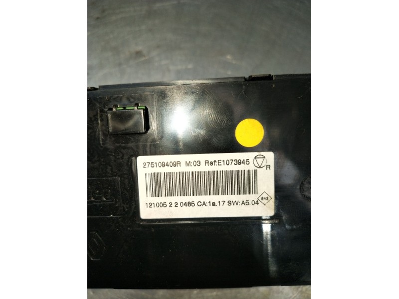 Recambio de mando calefaccion / aire acondicionado para renault scénic iii (jz0/1_) 1.5 dci (jz02, jz0r) referencia OEM IAM 2751