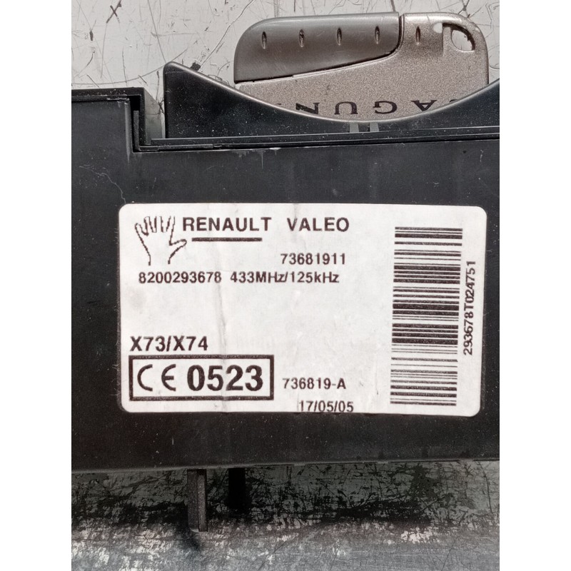 Recambio de conmutador de arranque para renault laguna ii (bg0/1_) 2.2 dci (bg0f) referencia OEM IAM 8200293678 73681911 