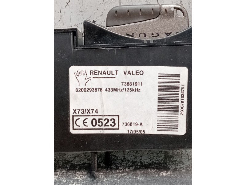 Recambio de conmutador de arranque para renault laguna ii (bg0/1_) 2.2 dci (bg0f) referencia OEM IAM 8200293678 73681911 