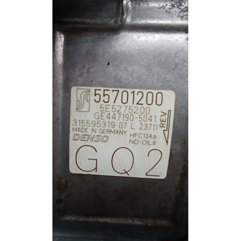 Recambio de compresor aire acondicionado para opel corsa d (s07) 1.2 (l08, l68) referencia OEM IAM 55701200  06