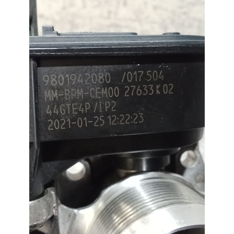 Recambio de caja mariposa para opel crossland x / crossland (p17, p2qo) 1.2 (75) referencia OEM IAM 9801942080 27633K02 21