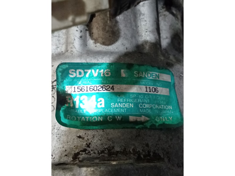 Recambio de compresor aire acondicionado para peugeot 406 (8b) 1.9 td referencia OEM IAM 1561602624 1106 95